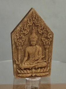 0906 Thailand Buddha Amulet 泰国佛牌. Phra Khun Paen Raeng Khru Phlik Chiwit. Phra Ajarn Jae. Wat Nom Prachasan. BE2565.