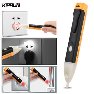 KIPRUN Bút Kiểm Tra Điện Áp Bút Kiểm Tra Điện 90V-1000V Chỉ Báo Máy Dò Điện Áp AC/DC Bút Kiểm Tra Không Tiếp Xúc Cầm Tay BÚT ĐO Bút Kiểm Tra Cảm Biến Điện 110V-220V