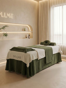 PINGRANXINDONG | High-End Beauty Salon Specialized Bed Cover Set Customizable