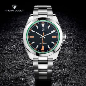 PAGANI DESIGN Men Mechanical Watches 2026 Vintage Automatic Watch Men Winding NH35 Stainless Steel 100M Waterproof Watch For Men