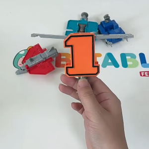 PRADO MALAYSIA Transformers Robot Educational Toys 0-9 Number Robot DIY Assemble Military Aerospace Educational Toys Mainan Robot 变形金刚机器人玩具