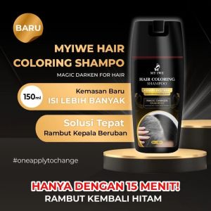Shampo Penghitam Rambut Uban MY IWE Original BPOM