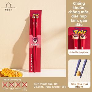 MODERN SWEETHOME | Đũa Trẻ Em Chống Khuẩn và Nấm Mốc Chất Lượng Cao Đã Cá Nhân Hóa