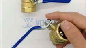 1/2-1 Brass Ball Ball Valve 90 Degrees Full Switch Fixtures Plumbing Valves