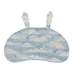 OAK FAMILY | Vỏ gối bé bằng vải cotton họa tiết sóng hình răng trăng mùa hè 2024 Vỏ gối trẻ em đa năng Vỏ gối trẻ em OakFamily