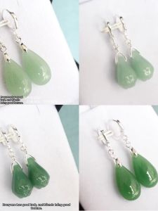 Elegant Pure Silver Earrings Fashionable Allergy-Free Attract Wealth Versatile Ear Jewelry That Does Not Affect Beauty