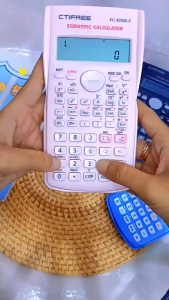 Kalkulator Scientific Calculator Ilmiah 240 Fungsi FC-82MS-C 5 Warna