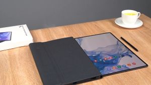 Bao da danh cho Samsung Galaxy Tab S9 Tab S9 Fe Tab S9 Fe Plus Tab S9 Plus kèm bàn phím bluetooth có bàn di chuột TouchPad hiệu Dux Ducis - Hàng Chính Hãng