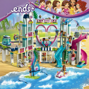 Lele Brother | Đồ Chơi Xây Dựng Tòa Nhà Lớn Khu Nghỉ Dưỡng Friendship City