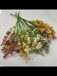 Gypsophila Artificial Flower Babys Breath Fake Flowers for Home Wedding Ornaments Decorative High Quality Flower