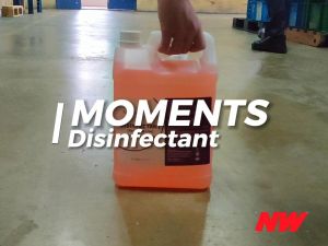 MOMENTS Disinfectant Ready To Use for Multi Application Surface Cleaner