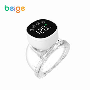 Wearable Electric Breast Pump Rechargeable Hands-Free Breast Massager Wireless Mute Pump
