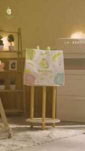 Peaboo Baby Mini Travel Packs Baby Wipes Strawberry & Cream Scent Hypoallergenic (Pack of 3 and 5)
