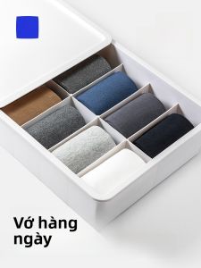 HLA | Tất cotton nam dài đến bắp chân thoáng khí thấm mồ hôi kháng khuẩn chống mùi tất cotton nguyên chất cho thanh thiếu niên