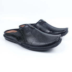 Sepatu Pantofel Kulit Pria Model Selop Formal Mamojo Store SL12