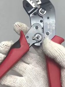 🌈 My Lifes 🌈SN คีมจับมัลติฟังก์ชั่น เฉพาะช่างไฟฟ้า คีมจีบเทอร์มินัลสปริง Ratchet Cold Press เทอร์มินัล Clamp Wire