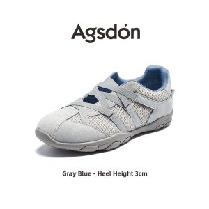 Agsdon | Breathable Hook-and-Loop Mary Jane Shoes