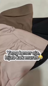 100RB ISI 10PCS Jilbab Bergo (Size L) Daily Hijab Instan Jersey Zoya Terbaik Bergo Hamidah Ternyaman