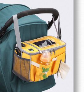 TAS BAYI 6009 - Tas Bayi Rantang HELLOSPRING.SERIGALA Tas Diaper Perlengkapan Bayi Popok Travelling - F1