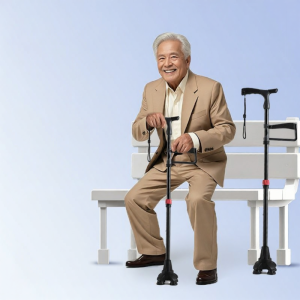 FULANGONG | Adjustable Anti-slip Cane for Seniors
