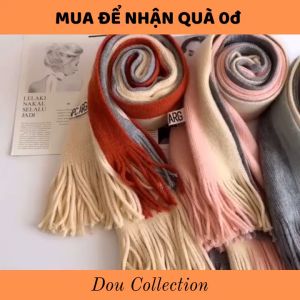 Khăn Choàng Cổ Len (Khăn Len Dày) Cao Cấp Giữ Ấm Mùa Đông Trơn Phối Nhiều Màu - PJN.ARC - Mã LN001
