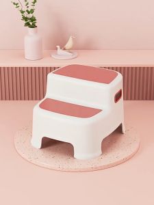 เก้าอี้เด็ก เก้าอี้บันไดพลาสติก บันไดเด็ก กันลื่น เก้าอี้วางเท้า พักเท้า ที่วางเท้า สำหรับเด็กเหยียบล้างมือ