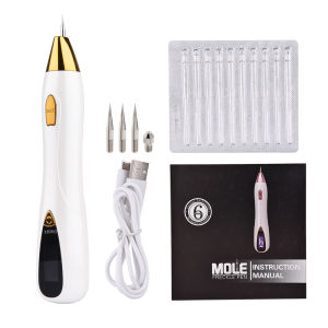 Electric Mole Removal Pen Wart Plasma Remover Tool Laser Beauty Skin Care Corn Freckle Tag Nevus Dark Age Sweep Spot Tattoo Sets