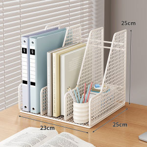 Metal Large Capacity Multilayer Desk Organizer File Storage Rack