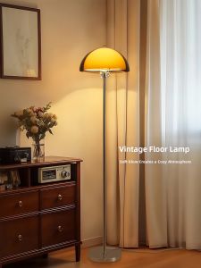 DGY | Modern Minimalist French Cream Style Floor Lamp