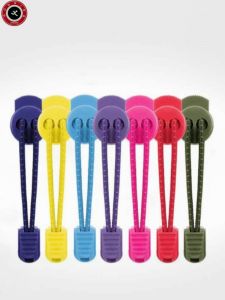 No-Tie Elastic Reflective Sport Shoelaces in 20 Colors Unlaced Shoelaces Non-Tying Elastic Sport Shoe Laces