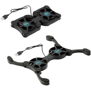 Cooler Stand Laptop Cooler Low Noise Cooling Portable Ultra Slim Gaming Laptop Cooling Pad Prevent Overheatin for 7-15 in Laptop