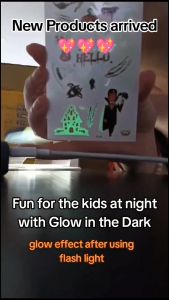 [SteadyINK] 10 Sheets Glow in the Dark Kids Tattoo Stickers Waterproof – Christmas Dinosaur Halloween Mermaid Pirate Unicorn