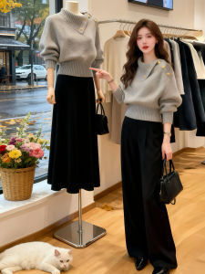 Shalldoer | Áo Sweater Nữ Cổ Retro Thư Giãn Dành Cho Mùa Thu Đông 2026