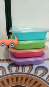4in1/Set Box Lunch Box for Kids Boys Girls Bento Box Assorted color 4pcs