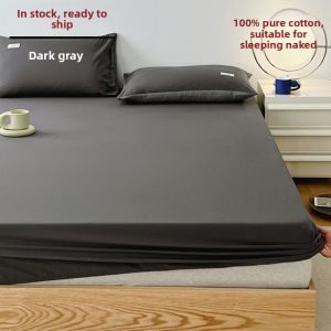 KAMONI | Cotton Bed笠 Anti-Slip Full Cover Single Bed Sheet
