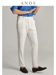 ANOS | Business Slim Fit Italian Style Trousers