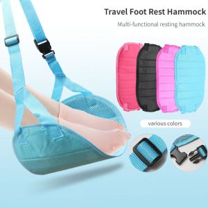 Travel Foot Rest Mats Long-distance Travel Supplies Airplane Sleeps Car High-speed Rail Put Foot Hammock Desk Hanging Footrests