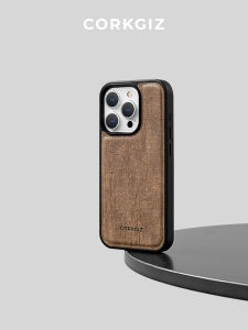 Cloudhis Creative Wood Shavings Compatible with Apple 15Promax 14 Simple Personality Environmental Protection Wooden Full Cover Anti-Fall Protective Case