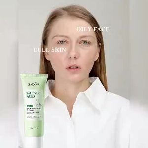SADOER Salicylic Acid Acne Remover Cleanser Oil Control Acne Amino Acid Mild Skin Care Facial Cleansers