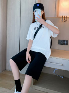 กางเกงขาสั้นทรงเอเอวสูง 5 แฉก กางเกงวิ่งลำลอง กางเกงขายาวทรงตรงบาง กางเกงขายาวทรงหลวม สไตล์เกาหลี กางเกงขายาวทรงหลวมสำหรับผู้หญิง