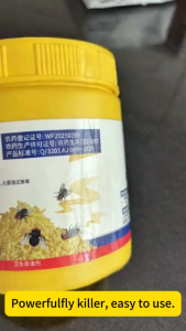 Fast-Acting Fly Killing Bait Powder Flies Killer 300g Contains a potent attractant. Eliminate flies faster.Safety and Environmental Protection