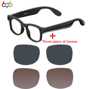 500W Camera Glasses Translate Smart Glasses Voice Call Music Sunglasses AI GPT Camera BT&WIFI Video Recording Anti-blue Light