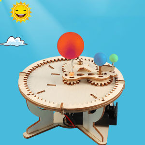 Mainan Rakit DIY Science Mainan Rakit Matahari Bumi Dan Bulan