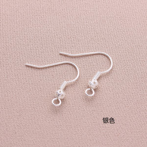 Color Retention 18K Gilded Floral Ball Ear Hook Copper Plated Real Gold Retro Earrings Handmade DIY Ornament Earring Accessories Material