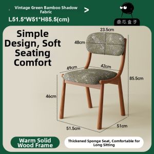 NANGUAHEZI | Vintage French Luxurious Restaurant Chair