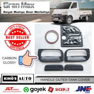 Paket Handle Outer Pintu Tank Cover Grandmax Carbon Glossy