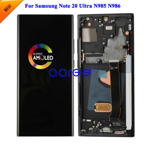 New Model 6.67 OLED LCD For Samsung Note 20 Ultra For SAMSUNG Note 20 Ultra N985 Disaplay LCD Screen Touch Digitizer Assembly