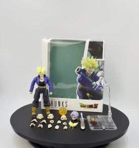Bandai | Mô Hình Nhân Vật Hành Động Dragon Ball Z Trunks Siêu Saiyan Tỷ Lệ 1/12 Đồ Chơi Sưu Tầm Quà Tặng Dành Cho Người Hâm Mộ Chất Liệu PVC Dành Cho Cả Nam Và Nữ
