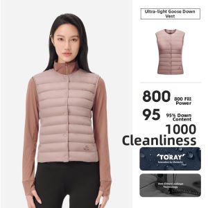 PELLIOT | Lightweight Windproof 800-Fill-Power Outdoor Down Vest Jacket