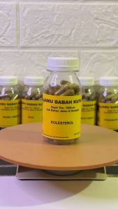 Obat Herbal Pilihan Tepat untuk Mengontrol Kolesterol & Penurun Trigliserida Tinggi Herbal Ampuh - Jamu Babah Kuya (KAPSUL)